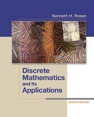 Kenneth h. rosen discrete mathematics and its applications - Textbook solutions for Discrete Mathematics and Its Applications ( 8th… 8th Edition Kenneth H Rosen and others in this series. View step-by-step homework solutions for your homework. Ask our subject experts for help answering any of your homework questions! 